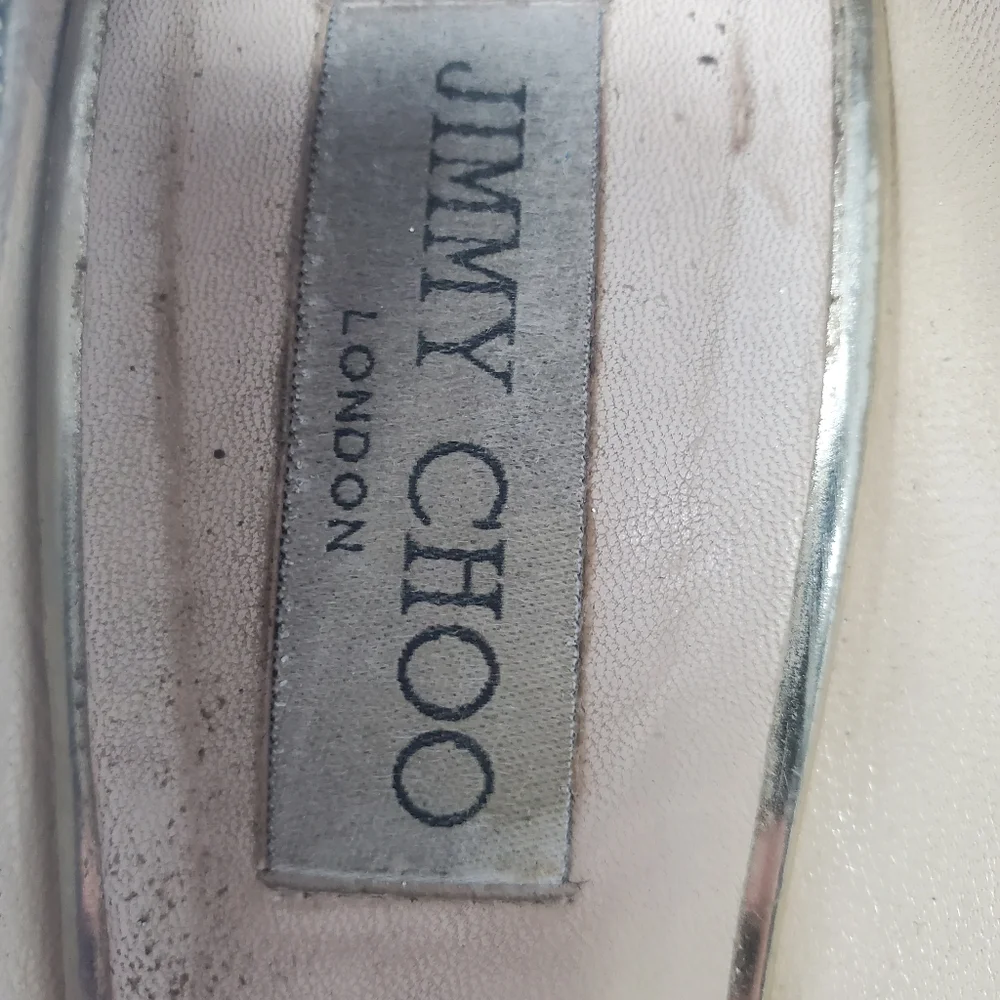 Jimmy Choo Champagne Pumps